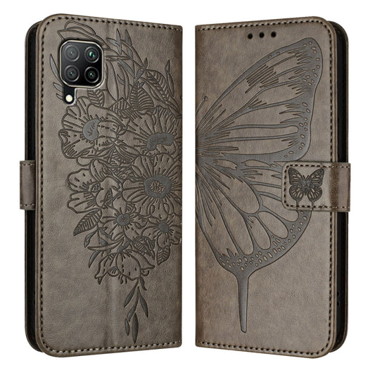 Embossed Butterfly Leather Phone Case, For Huawei P40 Lite 4G / Nova 6 SE, For Huawei P40 Pro, For Huawei P40, For Huawei Enjoy 9s/P Smart/P Smart+ 2019, For Huawei P30 Lite / Nova 4e, For Huawei P30 Pro