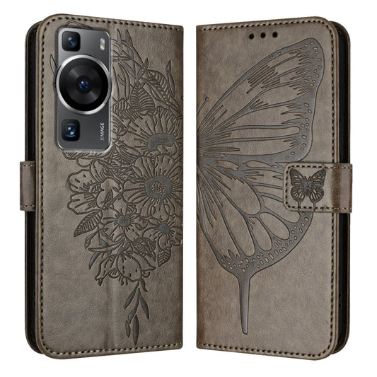 Embossed Butterfly Leather Phone Case, For Huawei P60 / P60 Pro, For Huawei Enjoy 50 Pro 4G / Nova Y90, For Huawei Enjoy 50 4G / Nova Y70 Plus, For Huawei P50 Pro, For Huawei P50, For Huawei Enjoy 20 SE/Y7a 4G/P Smart 2021