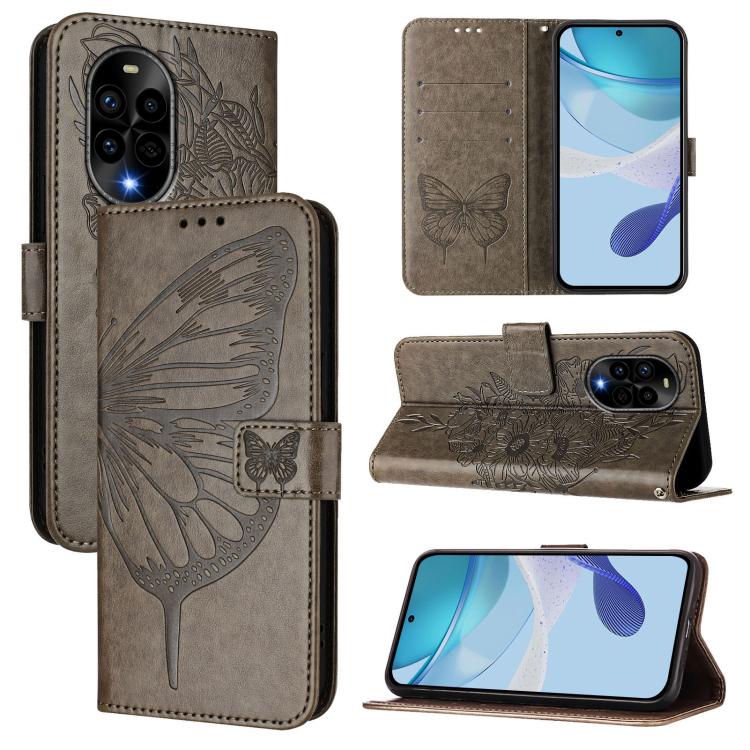 Embossed Butterfly Leather Phone Case, For Huawei nova 14 Ultra 5G, For Huawei nova 14 Pro 5G, For Huawei nova 14 5G, For Huawei Nova 13 Pro, For Huawei Nova 13 / Nova 12, For Huawei Nova 12i 4G Global