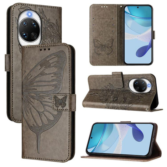 Embossed Butterfly Leather Phone Case, For Huawei nova 14 Ultra 5G, For Huawei nova 14 Pro 5G, For Huawei nova 14 5G, For Huawei Nova 13 Pro, For Huawei Nova 13 / Nova 12, For Huawei Nova 12i 4G Global