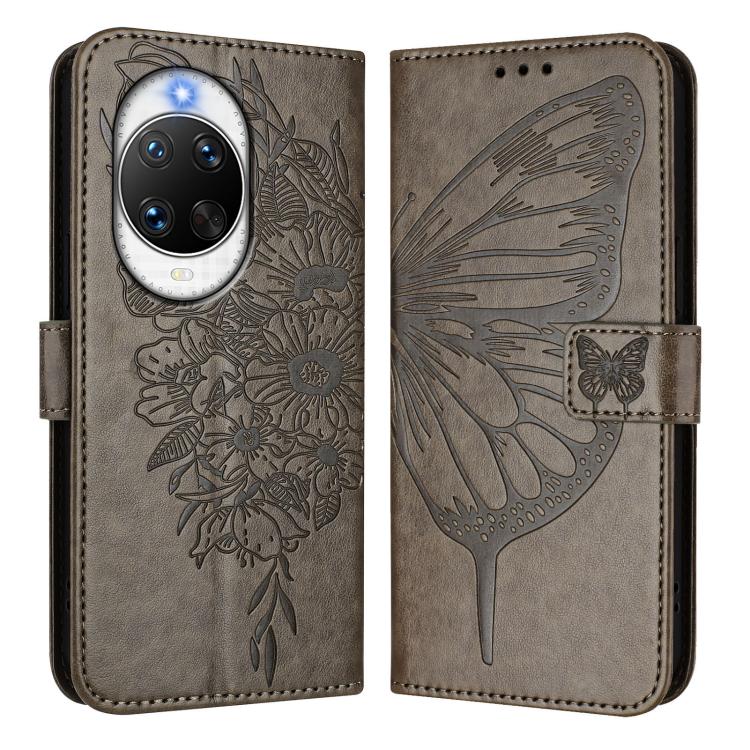 Embossed Butterfly Leather Phone Case, For Huawei nova 14 Ultra 5G, For Huawei nova 14 Pro 5G, For Huawei nova 14 5G, For Huawei Nova 13 Pro, For Huawei Nova 13 / Nova 12, For Huawei Nova 12i 4G Global