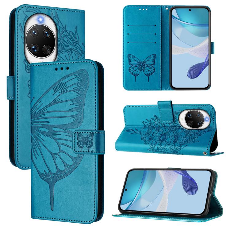 Embossed Butterfly Leather Phone Case, For Huawei nova 14 Ultra 5G, For Huawei nova 14 Pro 5G, For Huawei nova 14 5G, For Huawei Nova 13 Pro, For Huawei Nova 13 / Nova 12, For Huawei Nova 12i 4G Global
