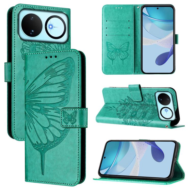 Embossed Butterfly Leather Phone Case, For Huawei nova 14 Lite 5G / nova 15 / 16z, For Huawei nova 16 5G, For Huawei Pura 90 Pro Max 5G, For Huawei Pura 90 Pro 5G, For Huawei Mate 70 Air 5G, For Huawei Enjoy 80s 4G
