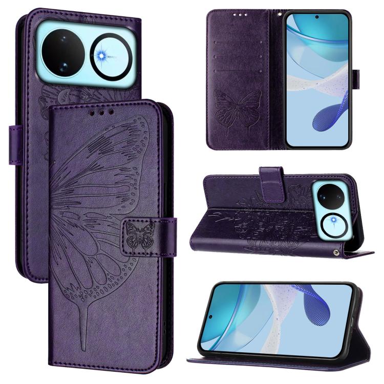 Embossed Butterfly Leather Phone Case, For Huawei nova 14 Lite 5G / nova 15 / 16z, For Huawei nova 16 5G, For Huawei Pura 90 Pro Max 5G, For Huawei Pura 90 Pro 5G, For Huawei Mate 70 Air 5G, For Huawei Enjoy 80s 4G