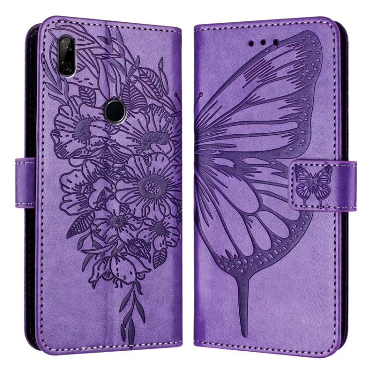 Embossed Butterfly Leather Phone Case, For Honor 50 SE / Huawei Nova 9 SE, For Honor 20 / 20 Pro / 20S, For Honor 9X Global / Huawei P Smart Z