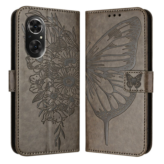 Embossed Butterfly Leather Phone Case, For Honor 50 SE / Huawei Nova 9 SE, For Honor 20 / 20 Pro / 20S, For Honor 9X Global / Huawei P Smart Z