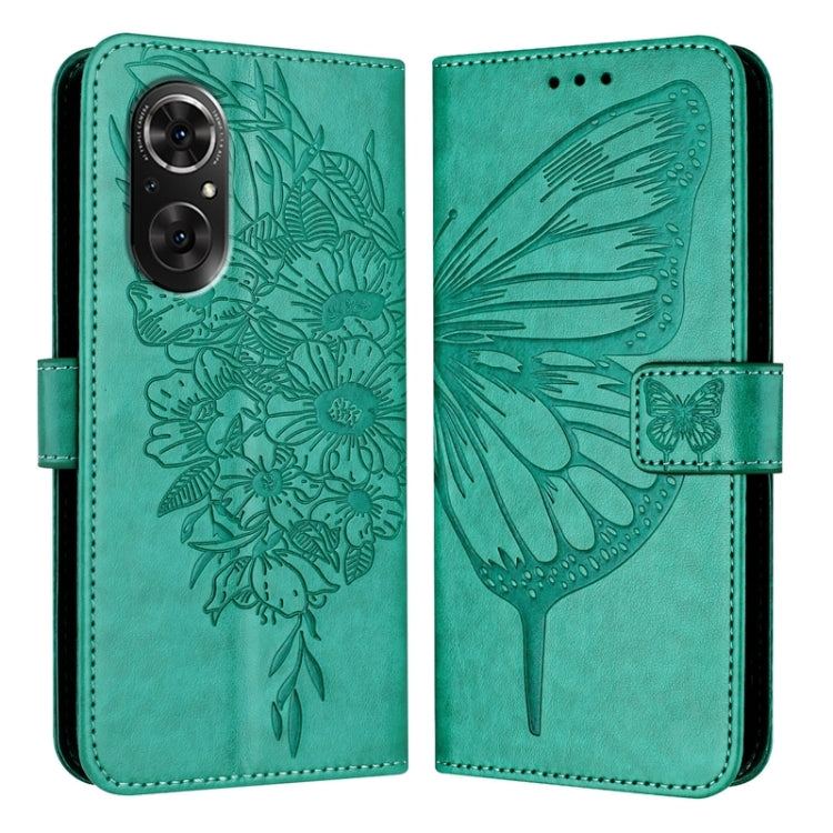 Embossed Butterfly Leather Phone Case, For Honor 50 SE / Huawei Nova 9 SE, For Honor 20 / 20 Pro / 20S, For Honor 9X Global / Huawei P Smart Z