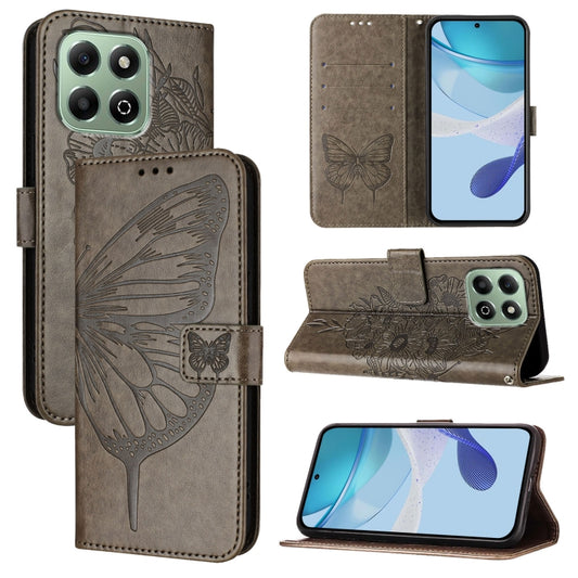 Embossed Butterfly Leather Phone Case, For Honor X6b, For Honor 200, For Honor 200 Pro, For Honor Play 50, For Honor 200 Lite Global, For Honor 90 Smart/X7b 4G/X7b 5G