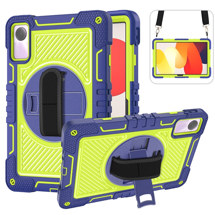 360 Degree Rotation PC Contrast Silicone Tablet Case, For Xiaomi Redmi Pad 2 SE 9.7 2026, For Xiaomi Redmi Pad 2, For Xiaomi Pad 7 / 7 Pro, For Redmi Pad SE 8.7 4G, For Xiaomi Redmi Pad SE, For Xiaomi Pad 6