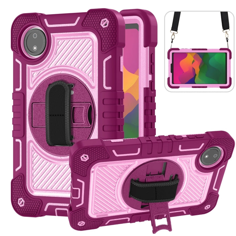 360 Degree Rotation PC Contrast Silicone Tablet Case, For Xiaomi Redmi Pad 2 SE 9.7 2026, For Xiaomi Redmi Pad 2, For Xiaomi Pad 7 / 7 Pro, For Redmi Pad SE 8.7 4G, For Xiaomi Redmi Pad SE, For Xiaomi Pad 6