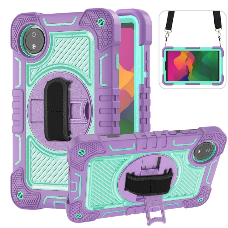 360 Degree Rotation PC Contrast Silicone Tablet Case, For Xiaomi Redmi Pad 2 SE 9.7 2026, For Xiaomi Redmi Pad 2, For Xiaomi Pad 7 / 7 Pro, For Redmi Pad SE 8.7 4G, For Xiaomi Redmi Pad SE, For Xiaomi Pad 6