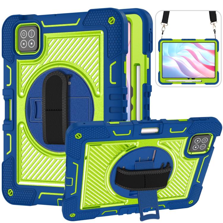 360 Degree Rotation PC Contrast Silicone Tablet Case, For Xiaomi Redmi Pad 2 SE 9.7 2026, For Xiaomi Redmi Pad 2, For Xiaomi Pad 7 / 7 Pro, For Redmi Pad SE 8.7 4G, For Xiaomi Redmi Pad SE, For Xiaomi Pad 6