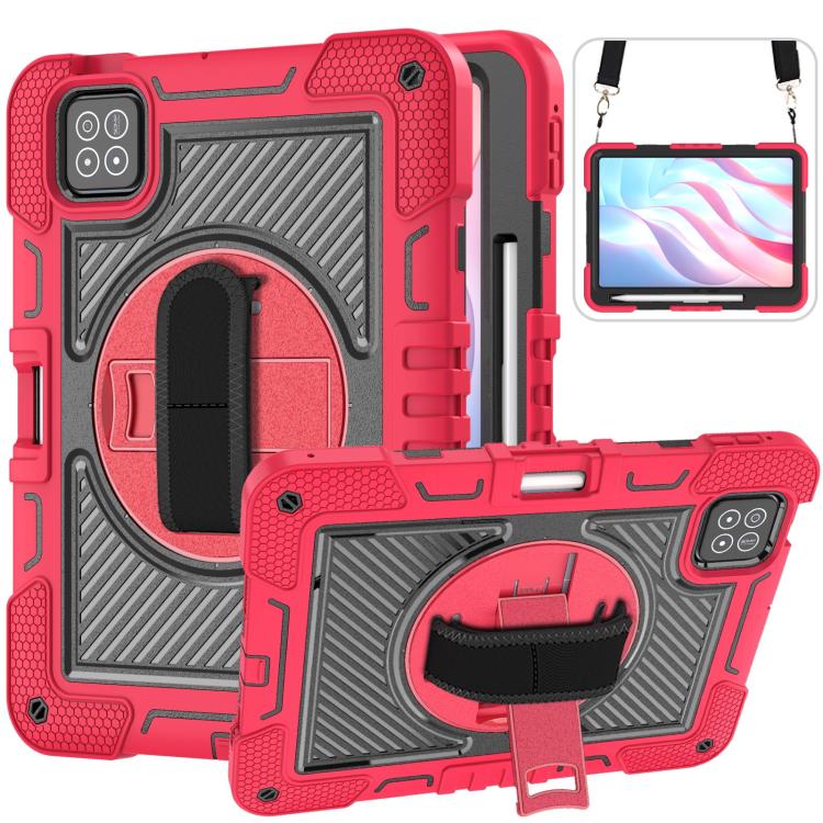360 Degree Rotation PC Contrast Silicone Tablet Case, For Xiaomi Redmi Pad 2 SE 9.7 2026, For Xiaomi Redmi Pad 2, For Xiaomi Pad 7 / 7 Pro, For Redmi Pad SE 8.7 4G, For Xiaomi Redmi Pad SE, For Xiaomi Pad 6