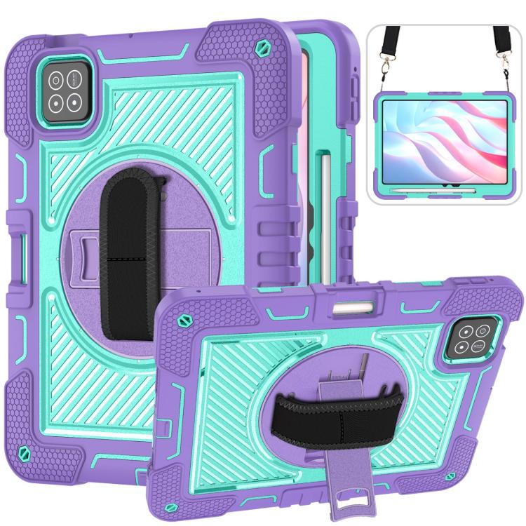 360 Degree Rotation PC Contrast Silicone Tablet Case, For Xiaomi Redmi Pad 2 SE 9.7 2026, For Xiaomi Redmi Pad 2, For Xiaomi Pad 7 / 7 Pro, For Redmi Pad SE 8.7 4G, For Xiaomi Redmi Pad SE, For Xiaomi Pad 6
