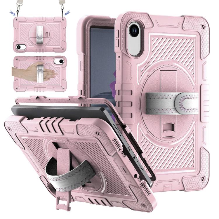 360 Degree Rotation PC Contrast Silicone Tablet Case, For Xiaomi Redmi Pad 2 SE 9.7 2026, For Xiaomi Redmi Pad 2, For Xiaomi Pad 7 / 7 Pro, For Redmi Pad SE 8.7 4G, For Xiaomi Redmi Pad SE, For Xiaomi Pad 6