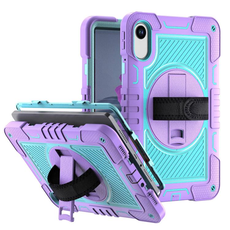 360 Degree Rotation PC Contrast Silicone Tablet Case, For Xiaomi Redmi Pad 2 SE 9.7 2026, For Xiaomi Redmi Pad 2, For Xiaomi Pad 7 / 7 Pro, For Redmi Pad SE 8.7 4G, For Xiaomi Redmi Pad SE, For Xiaomi Pad 6