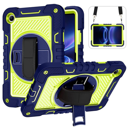 360 Degree Rotation PC Contrast Silicone Tablet Case, For Xiaomi Redmi Pad 2 SE 9.7 2026, For Xiaomi Redmi Pad 2, For Xiaomi Pad 7 / 7 Pro, For Redmi Pad SE 8.7 4G, For Xiaomi Redmi Pad SE, For Xiaomi Pad 6