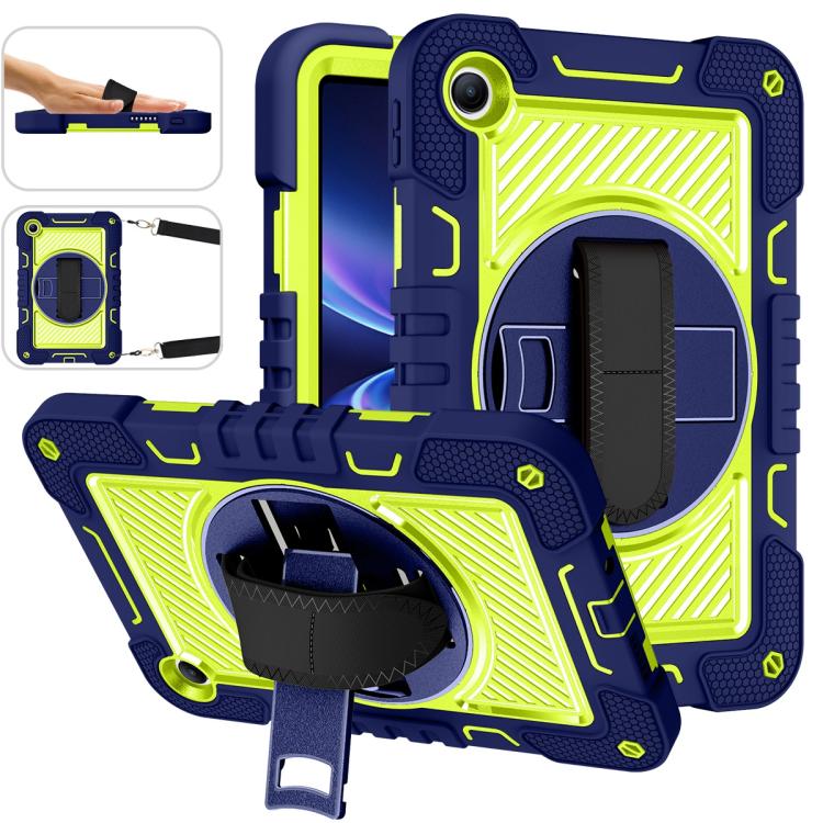 360 Degree Rotation PC Contrast Silicone Tablet Case, For Xiaomi Redmi Pad 2 SE 9.7 2026, For Xiaomi Redmi Pad 2, For Xiaomi Pad 7 / 7 Pro, For Redmi Pad SE 8.7 4G, For Xiaomi Redmi Pad SE, For Xiaomi Pad 6