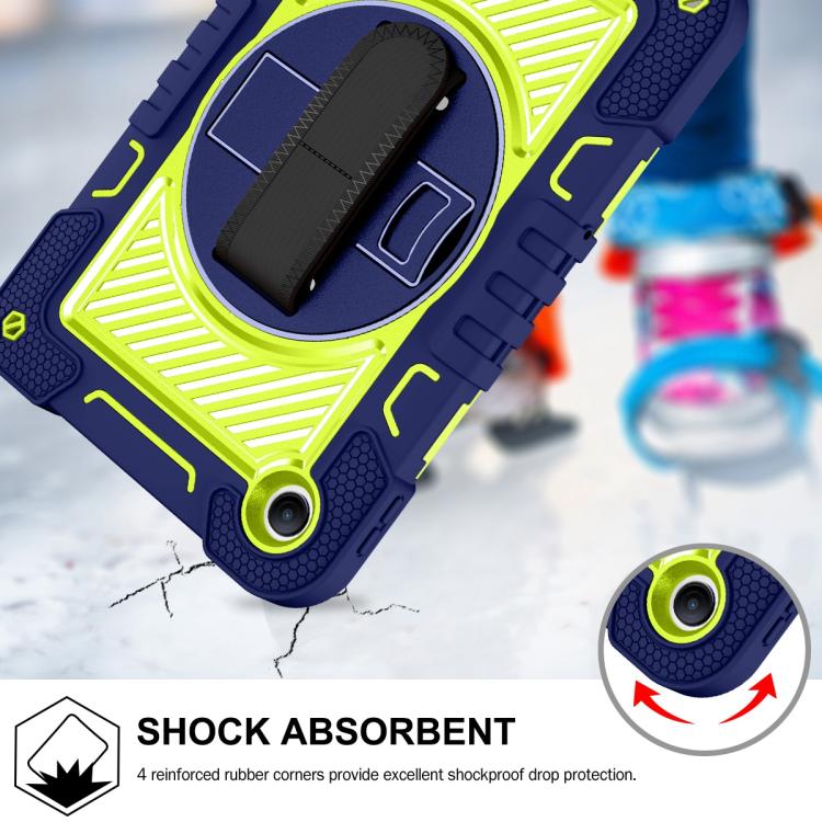 360 Degree Rotation PC Contrast Silicone Tablet Case, For Xiaomi Redmi Pad 2 SE 9.7 2026, For Xiaomi Redmi Pad 2, For Xiaomi Pad 7 / 7 Pro, For Redmi Pad SE 8.7 4G, For Xiaomi Redmi Pad SE, For Xiaomi Pad 6