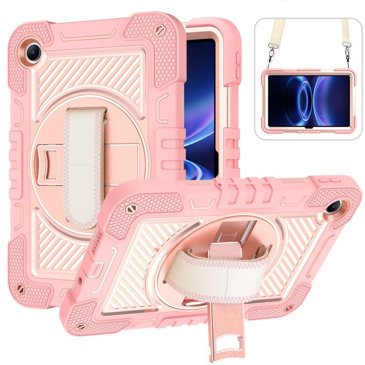 360 Degree Rotation PC Contrast Silicone Tablet Case, For Xiaomi Redmi Pad 2 SE 9.7 2026, For Xiaomi Redmi Pad 2, For Xiaomi Pad 7 / 7 Pro, For Redmi Pad SE 8.7 4G, For Xiaomi Redmi Pad SE, For Xiaomi Pad 6