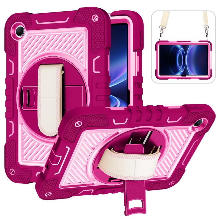 360 Degree Rotation PC Contrast Silicone Tablet Case, For Xiaomi Redmi Pad 2 SE 9.7 2026, For Xiaomi Redmi Pad 2, For Xiaomi Pad 7 / 7 Pro, For Redmi Pad SE 8.7 4G, For Xiaomi Redmi Pad SE, For Xiaomi Pad 6