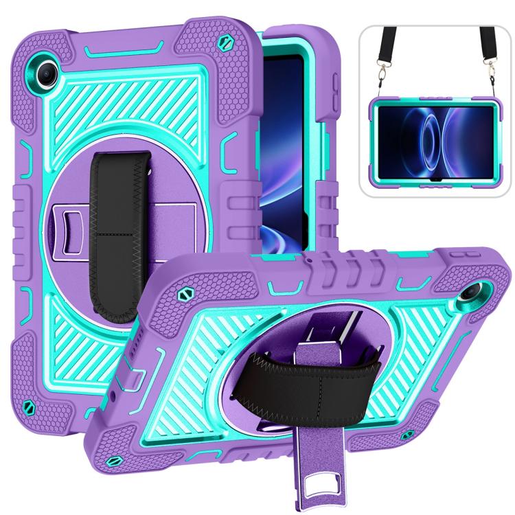 360 Degree Rotation PC Contrast Silicone Tablet Case, For Xiaomi Redmi Pad 2 SE 9.7 2026, For Xiaomi Redmi Pad 2, For Xiaomi Pad 7 / 7 Pro, For Redmi Pad SE 8.7 4G, For Xiaomi Redmi Pad SE, For Xiaomi Pad 6