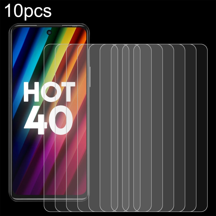 10pcs 0.26mm 9H 2.5D Tempered Glass Film, For Infinix GT 50 Pro 5G, For Infinix Hot 70 4G, For Infinix Hot 70 5G, For Infinix Note 60 Ultra 5G, For Infinix Smart 20 4G, For Infinix Note 60 Pro 5G, For Infinix Note 60 5G, For Infinix Hot 60i 5G         ...