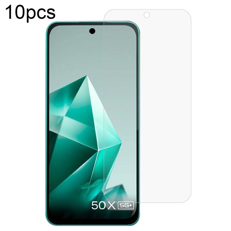 10pcs 0.26mm 9H 2.5D Tempered Glass Film, For Infinix GT 50 Pro 5G, For Infinix Hot 70 4G, For Infinix Hot 70 5G, For Infinix Note 60 Ultra 5G, For Infinix Smart 20 4G, For Infinix Note 60 Pro 5G, For Infinix Note 60 5G, For Infinix Hot 60i 5G         ...