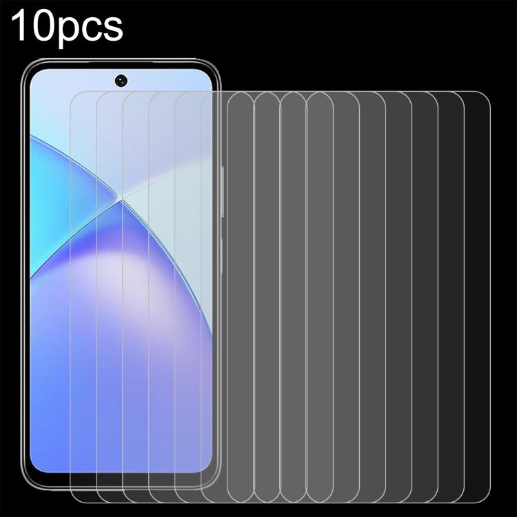 10pcs 0.26mm 9H 2.5D Tempered Glass Film, For Infinix GT 50 Pro 5G, For Infinix Hot 70 4G, For Infinix Hot 70 5G, For Infinix Note 60 Ultra 5G, For Infinix Smart 20 4G, For Infinix Note 60 Pro 5G, For Infinix Note 60 5G, For Infinix Hot 60i 5G         ...