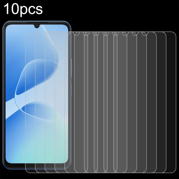 10pcs 0.26mm 9H 2.5D Tempered Glass Film, For Infinix GT 50 Pro 5G, For Infinix Hot 70 4G, For Infinix Hot 70 5G, For Infinix Note 60 Ultra 5G, For Infinix Smart 20 4G, For Infinix Note 60 Pro 5G, For Infinix Note 60 5G, For Infinix Hot 60i 5G         ...