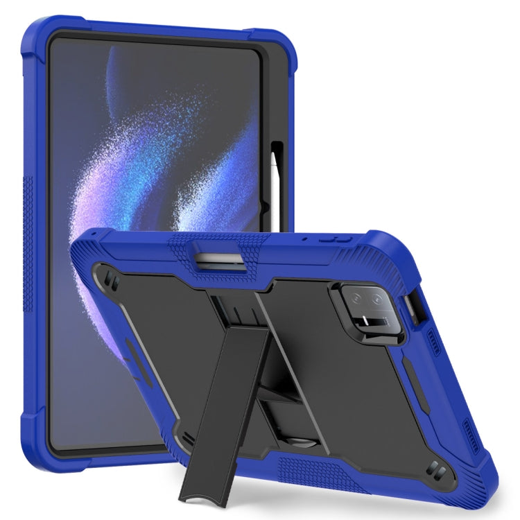 Shockproof Silicone Hybrid PC Tablet Case with Holder, For Xiaomi Redmi Pad 2 SE 9.7 2026, For Xiaomi Redmi Pad 2, For Xiaomi Pad 7 / 7 Pro, For Xiaomi Redmi Pad SE 8.7, For Xiaomi Redmi Pad SE, For Xiaomi Pad 6
