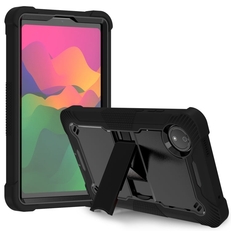 Shockproof Silicone Hybrid PC Tablet Case with Holder, For Xiaomi Redmi Pad 2 SE 9.7 2026, For Xiaomi Redmi Pad 2, For Xiaomi Pad 7 / 7 Pro, For Xiaomi Redmi Pad SE 8.7, For Xiaomi Redmi Pad SE, For Xiaomi Pad 6