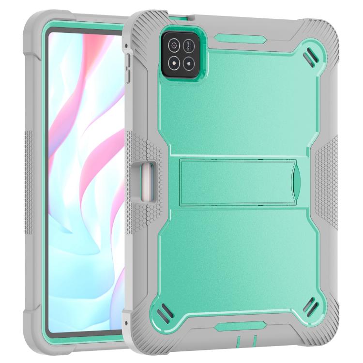 Shockproof Silicone Hybrid PC Tablet Case with Holder, For Xiaomi Redmi Pad 2 SE 9.7 2026, For Xiaomi Redmi Pad 2, For Xiaomi Pad 7 / 7 Pro, For Xiaomi Redmi Pad SE 8.7, For Xiaomi Redmi Pad SE, For Xiaomi Pad 6