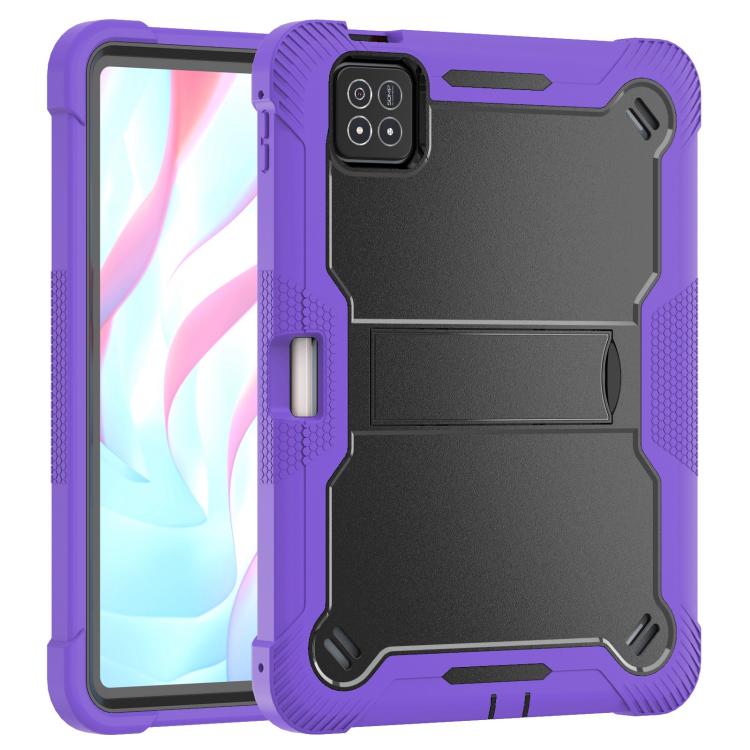 Shockproof Silicone Hybrid PC Tablet Case with Holder, For Xiaomi Redmi Pad 2 SE 9.7 2026, For Xiaomi Redmi Pad 2, For Xiaomi Pad 7 / 7 Pro, For Xiaomi Redmi Pad SE 8.7, For Xiaomi Redmi Pad SE, For Xiaomi Pad 6