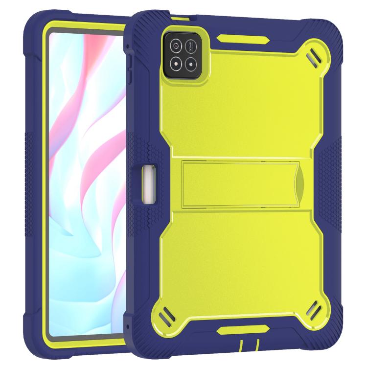 Shockproof Silicone Hybrid PC Tablet Case with Holder, For Xiaomi Redmi Pad 2 SE 9.7 2026, For Xiaomi Redmi Pad 2, For Xiaomi Pad 7 / 7 Pro, For Xiaomi Redmi Pad SE 8.7, For Xiaomi Redmi Pad SE, For Xiaomi Pad 6