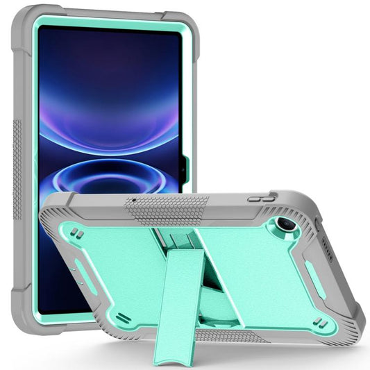 Shockproof Silicone Hybrid PC Tablet Case with Holder, For Xiaomi Redmi Pad 2 SE 9.7 2026, For Xiaomi Redmi Pad 2, For Xiaomi Pad 7 / 7 Pro, For Xiaomi Redmi Pad SE 8.7, For Xiaomi Redmi Pad SE, For Xiaomi Pad 6