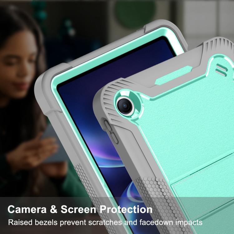 Shockproof Silicone Hybrid PC Tablet Case with Holder, For Xiaomi Redmi Pad 2 SE 9.7 2026, For Xiaomi Redmi Pad 2, For Xiaomi Pad 7 / 7 Pro, For Xiaomi Redmi Pad SE 8.7, For Xiaomi Redmi Pad SE, For Xiaomi Pad 6