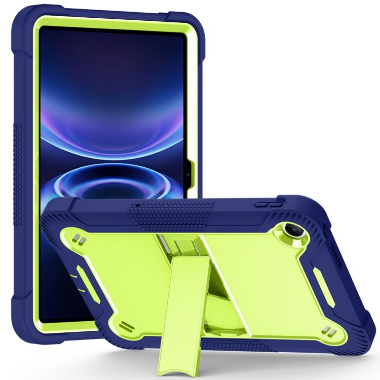 Shockproof Silicone Hybrid PC Tablet Case with Holder, For Xiaomi Redmi Pad 2 SE 9.7 2026, For Xiaomi Redmi Pad 2, For Xiaomi Pad 7 / 7 Pro, For Xiaomi Redmi Pad SE 8.7, For Xiaomi Redmi Pad SE, For Xiaomi Pad 6