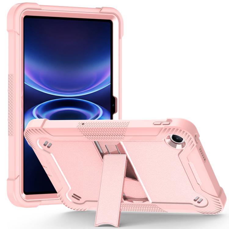 Shockproof Silicone Hybrid PC Tablet Case with Holder, For Xiaomi Redmi Pad 2 SE 9.7 2026, For Xiaomi Redmi Pad 2, For Xiaomi Pad 7 / 7 Pro, For Xiaomi Redmi Pad SE 8.7, For Xiaomi Redmi Pad SE, For Xiaomi Pad 6