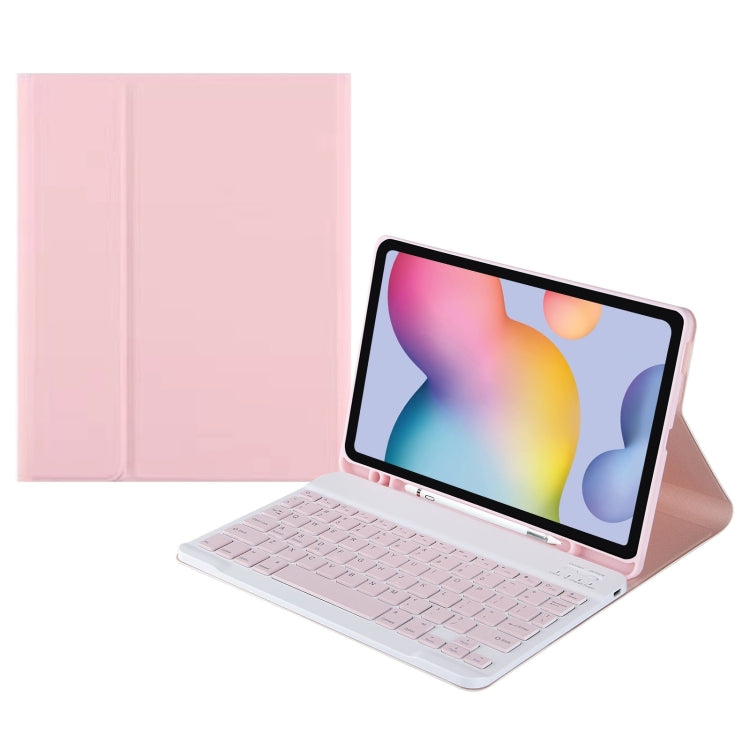 Square Cap Bluetooth Keyboard Leather Case with Pen Slot, For Samsung Galaxy Tab S9 FE+, For Samsung Galaxy Tab A9+, For Samsung Galaxy Tab A9, For Samsung Galaxy Tab S9 FE