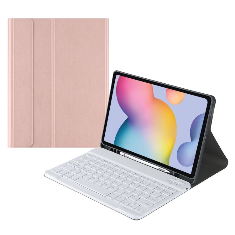 Square Cap Bluetooth Keyboard Leather Case with Pen Slot, For Samsung Galaxy Tab S9 FE+, For Samsung Galaxy Tab A9+, For Samsung Galaxy Tab A9, For Samsung Galaxy Tab S9 FE