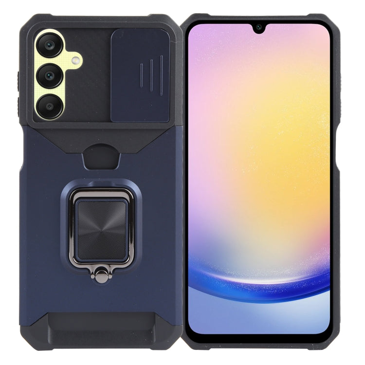 Camera Shield Card Slot PC+TPU Phone Case, For Samsung Galaxy A25