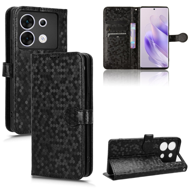 Honeycomb Dot Texture Leather Phone Case, For Infinix Zero 40 4G X6860, For Infinix GT 20 Pro, For Infinix Note 40 Pro 4G X6850, For Infinix Note 40 Pro 5G X6851, For Infinix Hot 40 / Hot 40 Pro 4G 2024, For Infinix Smart 8, For Infinix Zero 30 4G     ...