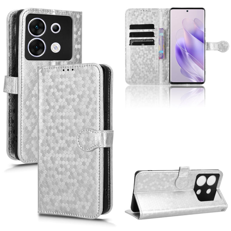 Honeycomb Dot Texture Leather Phone Case, For Infinix Zero 40 4G X6860, For Infinix GT 20 Pro, For Infinix Note 40 Pro 4G X6850, For Infinix Note 40 Pro 5G X6851, For Infinix Hot 40 / Hot 40 Pro 4G 2024, For Infinix Smart 8, For Infinix Zero 30 4G     ...