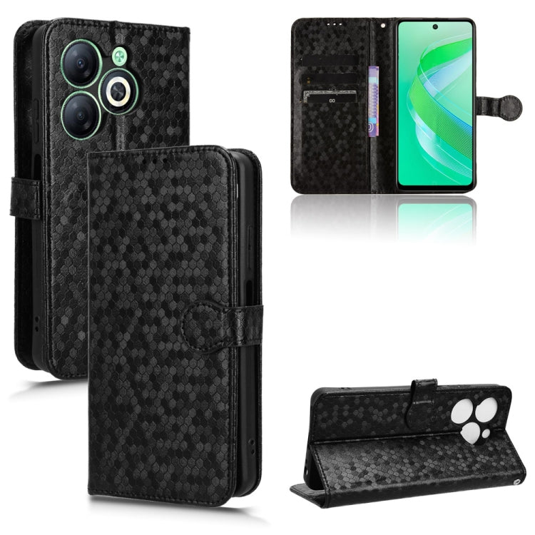 Honeycomb Dot Texture Leather Phone Case, For Infinix Zero 40 4G X6860, For Infinix GT 20 Pro, For Infinix Note 40 Pro 4G X6850, For Infinix Note 40 Pro 5G X6851, For Infinix Hot 40 / Hot 40 Pro 4G 2024, For Infinix Smart 8, For Infinix Zero 30 4G     ...