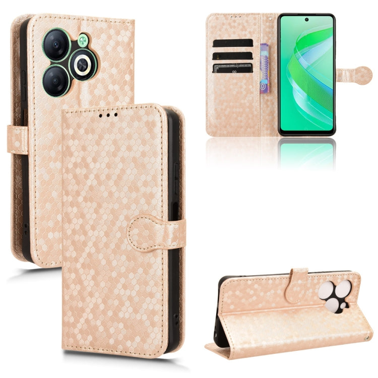 Honeycomb Dot Texture Leather Phone Case, For Infinix Zero 40 4G X6860, For Infinix GT 20 Pro, For Infinix Note 40 Pro 4G X6850, For Infinix Note 40 Pro 5G X6851, For Infinix Hot 40 / Hot 40 Pro 4G 2024, For Infinix Smart 8, For Infinix Zero 30 4G     ...