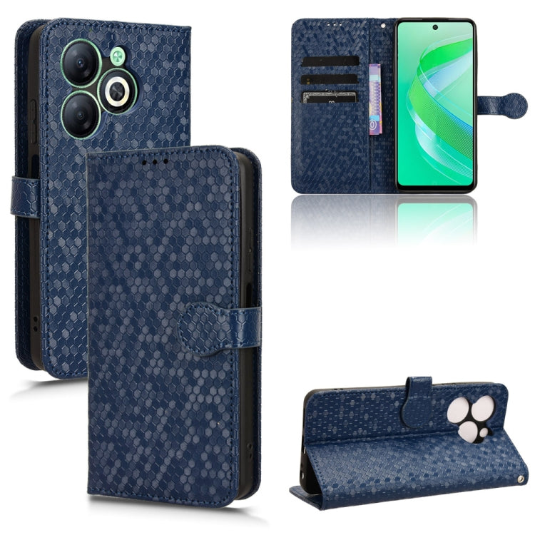 Honeycomb Dot Texture Leather Phone Case, For Infinix Zero 40 4G X6860, For Infinix GT 20 Pro, For Infinix Note 40 Pro 4G X6850, For Infinix Note 40 Pro 5G X6851, For Infinix Hot 40 / Hot 40 Pro 4G 2024, For Infinix Smart 8, For Infinix Zero 30 4G     ...
