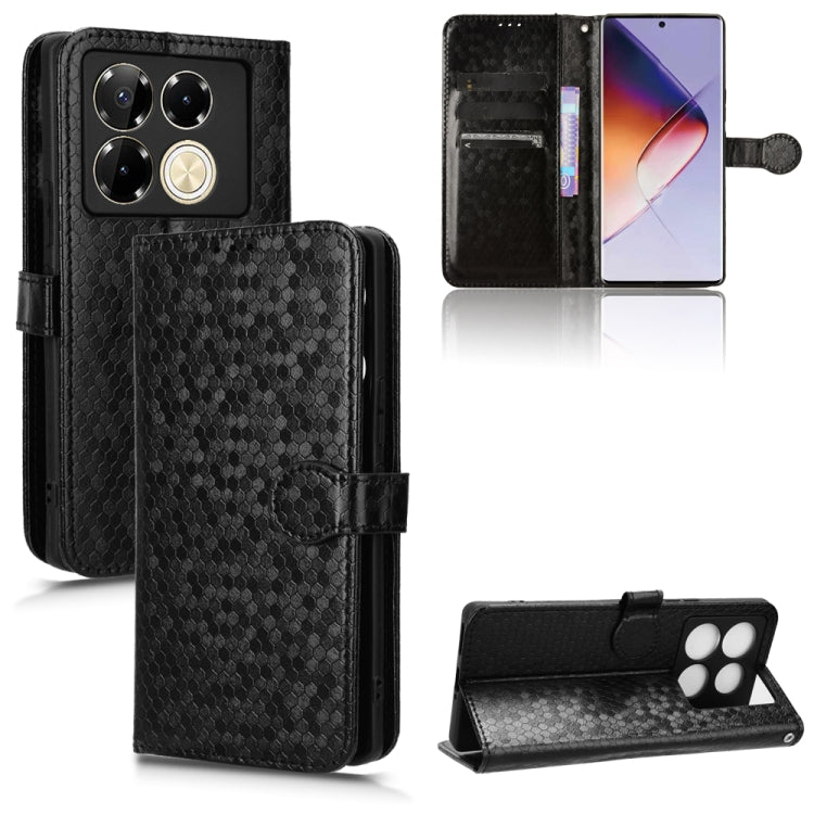 Honeycomb Dot Texture Leather Phone Case, For Infinix Zero 40 4G X6860, For Infinix GT 20 Pro, For Infinix Note 40 Pro 4G X6850, For Infinix Note 40 Pro 5G X6851, For Infinix Hot 40 / Hot 40 Pro 4G 2024, For Infinix Smart 8, For Infinix Zero 30 4G     ...
