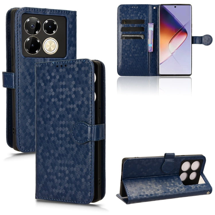 Honeycomb Dot Texture Leather Phone Case, For Infinix Zero 40 4G X6860, For Infinix GT 20 Pro, For Infinix Note 40 Pro 4G X6850, For Infinix Note 40 Pro 5G X6851, For Infinix Hot 40 / Hot 40 Pro 4G 2024, For Infinix Smart 8, For Infinix Zero 30 4G     ...