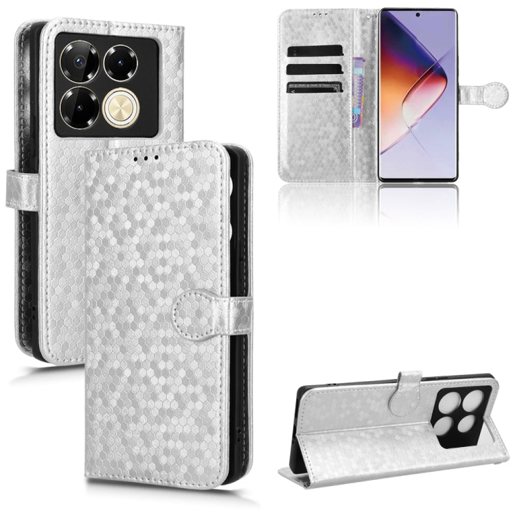 Honeycomb Dot Texture Leather Phone Case, For Infinix Zero 40 4G X6860, For Infinix GT 20 Pro, For Infinix Note 40 Pro 4G X6850, For Infinix Note 40 Pro 5G X6851, For Infinix Hot 40 / Hot 40 Pro 4G 2024, For Infinix Smart 8, For Infinix Zero 30 4G     ...